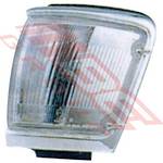 CORNER LAMP - L/H - CLEAR - CHROME TRIM - TO SUIT - TOYOTA 4 RUNNER SURF 1992-