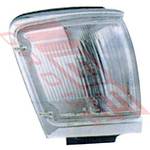 CORNER LAMP - R/H - CLEAR - CHROME TRIM - TO SUIT - TOYOTA 4 RUNNER SURF 1992-