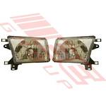 HEADLAMP - SET - L&R - TO SUIT - TOYOTA HILUX SURF - KZN185 - 99- F/LIFT