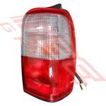 REAR LAMP - ASSY - CLEAR/RED - R/H - TO SUIT - TOYOTA HILUX SURF - KZN185 - 96-