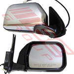MIRROR - CNR MOUNTED - ELECT - R/H - CHR - TO SUIT - TOYOTA HILUX 2WD 1999-01