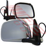 MIRROR - CNR MOUNTED - ELECT - R/H - CHR - TO SUIT - TOYOTA HILUX 4WD 1999-01