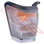 CORNER LAMP - R/H - CHROME/SILVER - TO SUIT - TOYOTA HILUX 2WD/4WD 1999-01