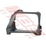 BEZEL - R/H - MAT/BLACK - TO SUIT - TOYOTA HILUX 2WD/4WD 2002-