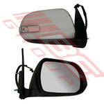 DOOR MIRROR - R/H - ELECTRIC - W/AMBER LAMP - CHROME - TO SUIT - TOYOTA HILUX 2011-