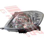 HEADLAMP - L/H - TO SUIT - TOYOTA HILUX 2009-