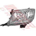 HEADLAMP - L/H - TO SUIT - TOYOTA HILUX 2011-