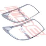 HEADLAMP FRAME SET - CHROME - L&R - TO SUIT - TOYOTA HILUX 2011-