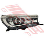 HEADLAMP - R/H - LED/HB3 - ELECTRIC ADJUSTER - TO SUIT - TOYOTA HILUX SR5 2015-