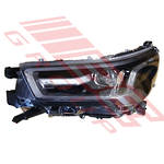 HEADLAMP - L/H - GREY/BLACK - ELECTRIC - W/LED DRL - W/MOTOR - TOYOTA HILUX 2020-  SR5 FACELIFT