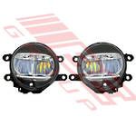 FOG LAMP SET - L&R - TO SUIT - TOYOTA HILUX 2018- FACELIFT