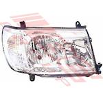 HEADLAMP - R/H - TO SUIT - TOYOTA LAND CRUISER FJ100 2005- F/L