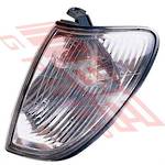 CORNER LAMP - L/H - CLEAR - TO SUIT - TOYOTA LAND CRUISER FJ100 2001-