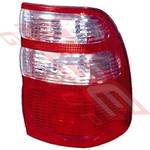 REAR LAMP - R/H - CLEAR/CLEAR/RED - TO SUIT - TOYOTA LAND CRUISER FJ100 2001-