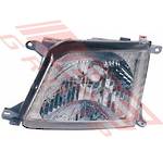 HEADLAMP - L/H - CLEAR TYPE - TO SUIT - TOYOTA PRADO J95 F/L 2000-