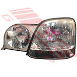 HEADLAMP - L/H (51-1) - TO SUIT - TOYOTA PROGRESS JCG11 1998