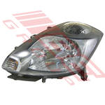 HEADLAMP - L/H - P/PAK (100-51767) - TO SUIT - TOYOTA PASSO - QNC10 - 5DR H/B - 2005-