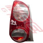 REAR LAMP - L/H - (220-51004) RED & CLEAR - TO SUIT - TOYOTA PASSO - NGC30 - 5DR H/B - 2010- EARLY