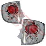 REAR LAMP - SET - L&R - CHROMED - TO SUIT - TOYOTA CELICA ZT231 1999-