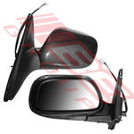 DOOR MIRROR - L/H - ELECTRIC - 3PIN - TO SUIT - TOYOTA CAMRY - ACV30 - 2001-