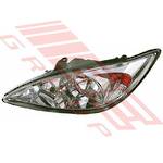 HEADLAMP - L/H - CHROME REFLECTOR - MANUAL - TO SUIT - TOYOTA CAMRY CV36 2002-