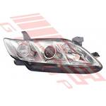 HEADLAMP - R/H - DARK CHROME - TO SUIT - TOYOTA CAMRY 2006-