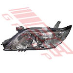 HEADLAMP - L/H - MANUAL/ELECTRIC - CHROME - TO SUIT - TOYOTA CAMRY / AURION 2009- F/LIFT