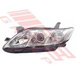 HEADLAMP - L/H - CHROME - TO SUIT - TOYOTA CAMRY 2006-