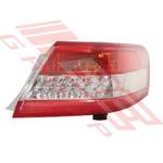 REAR LAMP - R/H - LED - OUTER - TO SUIT - TOYOTA CAMRY / AURION - ACV40 - 2008- F/L
