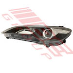 HEADLAMP - L/H - MANUAL - BLACK - ECE - TO SUIT - TOYOTA CAMRY 2015- F/LIFT