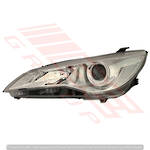 HEADLAMP - L/H - MANUAL - CHROME - ECE - TO SUIT - TOYOTA CAMRY 2015-  F/LIFT