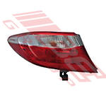 REAR LAMP - L/H - OUTER - CHROME REFLECTOR - TO SUIT - TOYOTA CAMRY 2015- F/LIFT