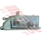 HEADLAMP - L/H - W/E MARK - TO SUIT - TOYOTA COROLLA FXGT 1988-92