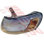 CORNER LAMP - L/H - AMBER/CLEAR - TO SUIT - TOYOTA COROLLA AE100 1992-