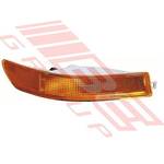 BUMPER LAMP - L/H - AMBER - W/E - TO SUIT - TOYOTA COROLLA AE100 1992-