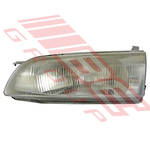 HEADLAMP - L/H (12-417) - TO SUIT - TOYOTA SPRINTER - AE110 - 95- EARLY/F/LIFT