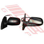 DOOR MIRROR - L/H - 5 WIRE - ELECTRIC - FOLDABLE - TO SUIT - TOYOTA COROLLA ZZE 2002-