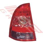REAR LAMP - L/H - PINK/CLEAR - TO SUIT - TOYOTA COROLLA ZZE 2002- S/W - 2000- EARLY