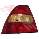 REAR LAMP - L/H - 4 BULB TYPE - TO SUIT - TOYOTA COROLLA ZZE 2002- SEDAN