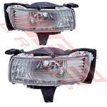 FOG LAMP - SET - L&R - TO SUIT - TOYOTA COROLLA 2004- SDN - JAP IMPORT TYPE
