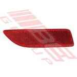 REAR LAMP - R/H - REFLECTOR GOES IN BUMPER - TO SUIT - TOYOTA COROLLA 2011- SEDAN F/LIFT