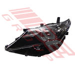 HEADLAMP - L/H - ELECTRIC - BLACK - TO SUIT - TOYOTA COROLLA 2012-