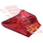 REAR LAMP - L/H - OUTER - TO SUIT - TOYOTA COROLLA 2012- HATCH