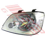 HEADLAMP - L/H - CHROME INNER (28-150) - TO SUIT - TOYOTA TOWNACE NOAH - AZR60 - 2001-