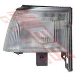 CORNER LAMP - L/H - GREY TRIM - TO SUIT - TOYOTA HIACE 1990- IMPORT