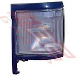 CORNER LAMP - R/H - CLEAR W/GREY TRIM - TO SUIT - TOYOTA HIACE 1990- IMPORT