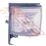 CORNER LAMP - R/H - CLEAR W/GREY TRIM - TO SUIT - TOYOTA HIACE 1993- IMPORT