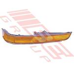 FRONT LAMP - L/H - AMBER W/GREY TRIM - TO SUIT - TOYOTA HIACE 1993- IMPORT