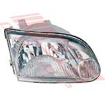 HEADLAMP - R/H - MANUAL - TO SUIT - TOYOTA HIACE 1995- IMPORT CUSTOM VAN