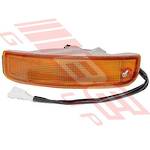 BUMPER LAMP - L/H - AMBER - TO SUIT - TOYOTA HIACE 1995-